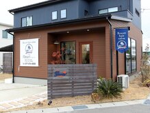 フラッグ看板が目印です◎