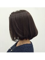 バトヘアー 渋谷本店(bat hair) バングかきあげ大人ボブ