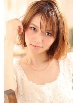 ウィット(wit) 小顔に見えるシースルーボブ【wit 武蔵小杉】