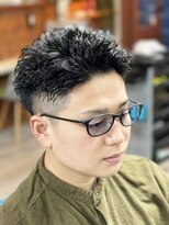 メンズヘアーサロン スウェル(Men's Hair Salon SWELL) 福岡市城南区　ショートツイスパ