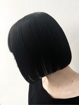 アフター(after) 切りっぱなしボブ