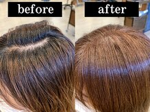 今話題の脱白髪染めもcanoe式で仕上がりに違い◎ケアもしっかり