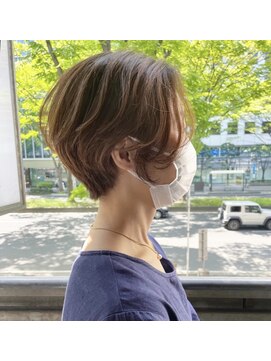 ガーデンヘアー(Garden hair) 「脱白髪染め」ハイライトショート