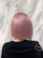 ピリオド 赤坂(Period.) 【Fumiya】ホワイトピンク,切りっぱなしボブ×髪質改善