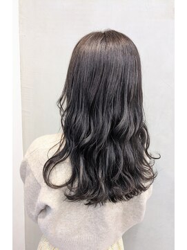 シュガー(Sugar) 髪質改善カラー/ダークアッシュ/寒色系カラー/波巻き/カール