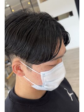 クレスト 近江八幡店(CREST) ニュアンスパーマカルマパーマ刈り上げセンターパート