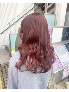 ロア 福岡天神本店(LORE) ほんのりレッドカラー