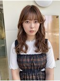 大人ラフウェーブ【インナーカラー】