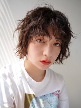 アミリ 代官山(AmiLi) デザインカラー/オリーブベージュ/ウエットヘア【代官山】