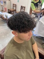 ヘアラボシロ メン(Hair lab.Shiro MEN) チリチリしないツイストパーマ