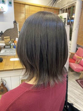 フラバー(flover) ブリーチ一回履歴ありグレージュ/20代30代40代