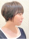 小顔に見えるショートボブ！【赤羽】