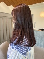 ローレンアオ(LOREN AO)&nbsp;暖色カラー/レイヤーカット／魅力倍増しカール/ボルドーカラー