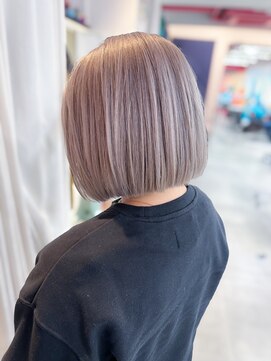 ボックスミコ(Box mico.) 【外国人風】シルバーグレージュ