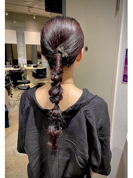 アルコ 三軒茶屋(alco) ヘアセット *タイトオリジナルアレンジ*