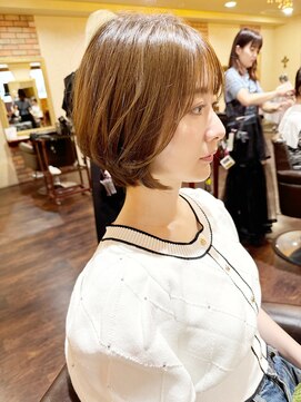 フェイバー 赤坂店(FAVOR) 上品なショートボブ