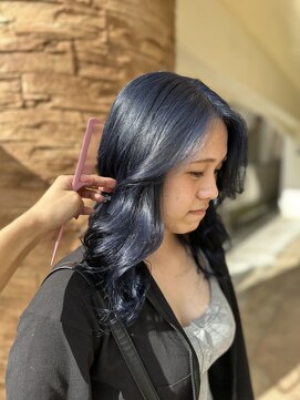 クラナ(clana) ブルーシルバー ブリーチ必須