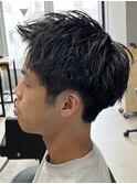 スパイキーショート/ジェットモヒカン/ショートバング/men's