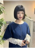 オン眉☆ボブ☆ぱっつんボブ