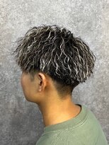 ライズ 新小岩店(RISE)&nbsp;カット特殊パーマ【ツイストスパイラルパーマ×メッシュ】