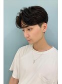 韓国マッシュ☆縮毛矯正×メンズカットニュアンスパーマ札幌大通