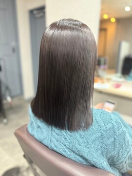 エル 新小岩(elu) 美髪/ワイドバング/レイヤーカット/くすみベージュ/新小岩駅