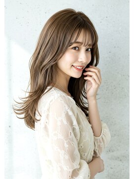 ラベスト キョウト(LOVEST) 【TONO STYLE 348】顔まわりレイヤーで小顔見せロング