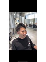 メンズサロン キング 枚方店(Men’s salon K!ng)&nbsp;波巻きツイストスパイラルパーマ/フェザーパーマ/眉毛/メンズ