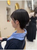 ショート/くびれショート/ダークグレージュ/髪質改善