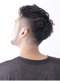 ニュアンスパーマ/スパイキーショート/パーマ/３０代/４０代
