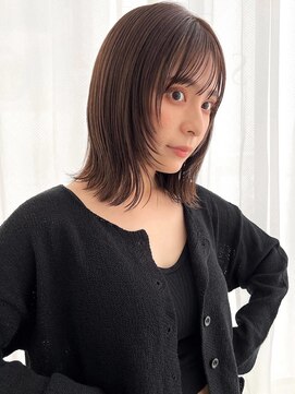 ソヨン 西小倉店(SOYON) 顔周りレイヤーの外ハネボブ