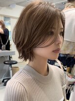 ラフ 新宿(Laff) 【Laff】新宿 20代30代40代 前下がりショートボブ 丸みショート