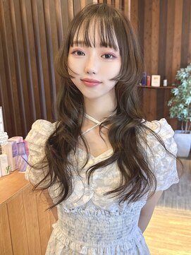 ブランシェ 小牧店(BRANCHE) ☆オリーブベージュ/姫カット/レイヤーカット☆ 具志