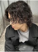 メンズツイストスパイラルパーマ波巻きパーマ/名駅/名古屋駅