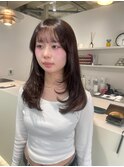 黒髪/オリーブグレー/ココアベージュ/小顔/クラゲヘアー【千葉】
