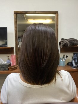 ベルシェリ(BellCherie)の写真/肌に優しい白髪染め◎普通の白髪染めではない遊び心のあるおしゃれなスタイルで白髪を楽しみましょう♪