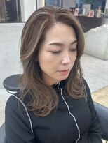 ロンドシエル 横浜(Lond ciel)&nbsp;暗めカラー/グランマッシュ/デザインカラー/レイヤーカット/横浜