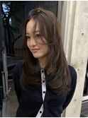 レイヤーカット/ミディアム/カラー/縮毛矯正/大阪梅田/中崎町