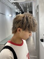 ボンドストーリールミエール(Bond Story lumiere)&nbsp;刈り上げなしマッシュ/ローライト/ミルクティーベージュ