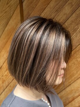 オンカラー(ON.COLOR) ハイライトベージュボブ