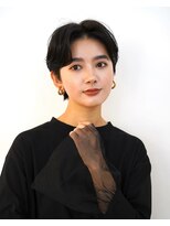 アイスバーグ(eyesburg) 前髪なしショートハンサムショートショートボブ30代40代50代