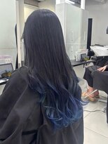 アライブ ハラジュク(ALIVE harajuku)&nbsp;ブリーチインナーバレイヤージュグラデーションカラー夕貴