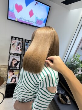 ジオ 国分寺(the O's) 切りっぱなしボブ/エアリーロング/美髪/ピンクブラウン[国分寺]