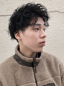 ディスアンドザット あびこ店(THIS&THAT) (メンズパーマ　スパイラル/あびこ/20代/30代/40代)