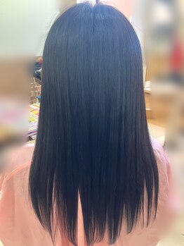 カットハウス はさみの部屋の写真/はさみの部屋、圧倒的人気No.1メニュー★納得できる仕上がりの縮毛矯正のためだけに通うファン多数◎