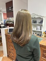 ヘア ヴァーゴ(Hair vago) ヘーゼルベージュ/ブリーチなしダブルカラー