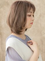 モッズヘア 越谷(mod's hair)&nbsp;モカブラウンブリーチなしシャギーウルフカットX越谷20代30代
