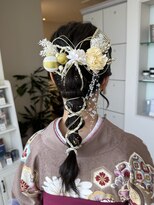 ルシードスタイル ムースユイット(LUCIDO STYLE mousse8) 【小学生ヘアセット】卒業式ヘア