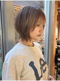 #ウルフボブ#ハイトーンボブ#顔周りレイヤー#20代#30代