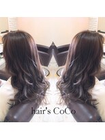 ブランココ(BlanCoCo)&nbsp;透け感アッシュカラー♪